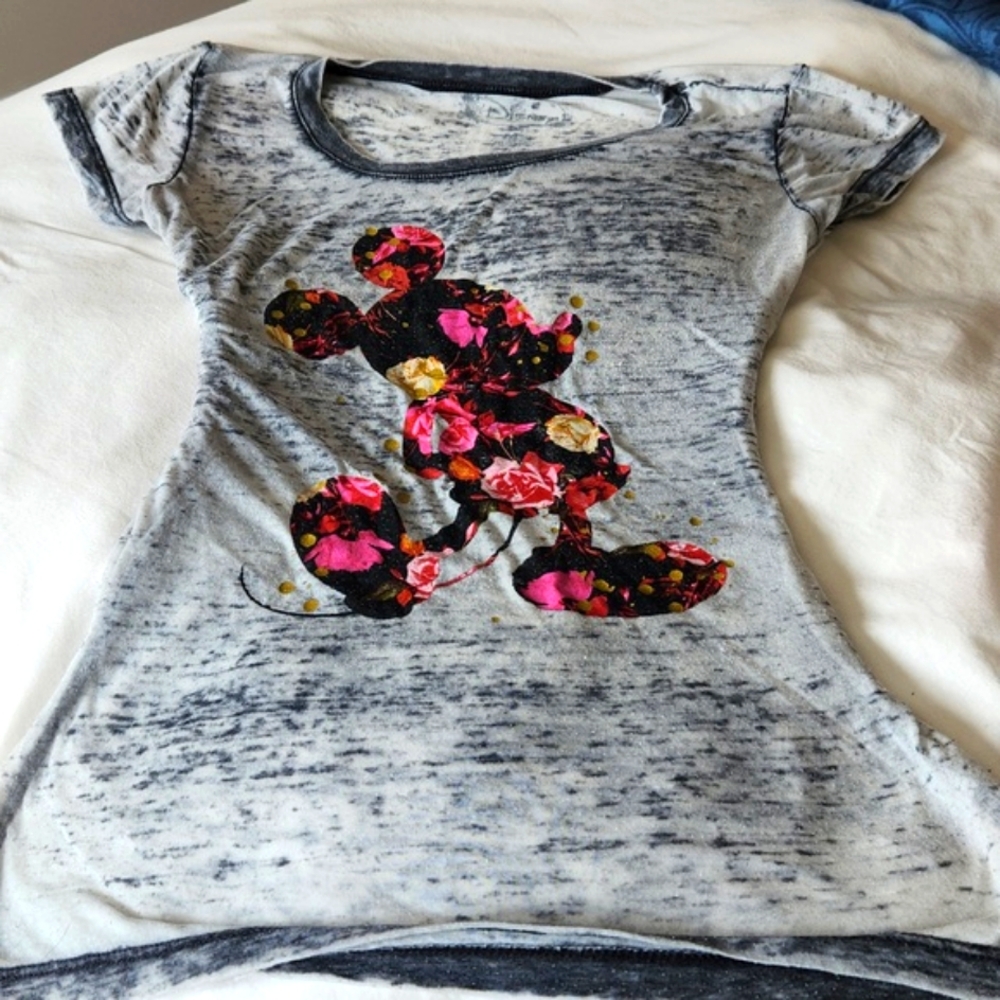 Mickey Mouse burnout top